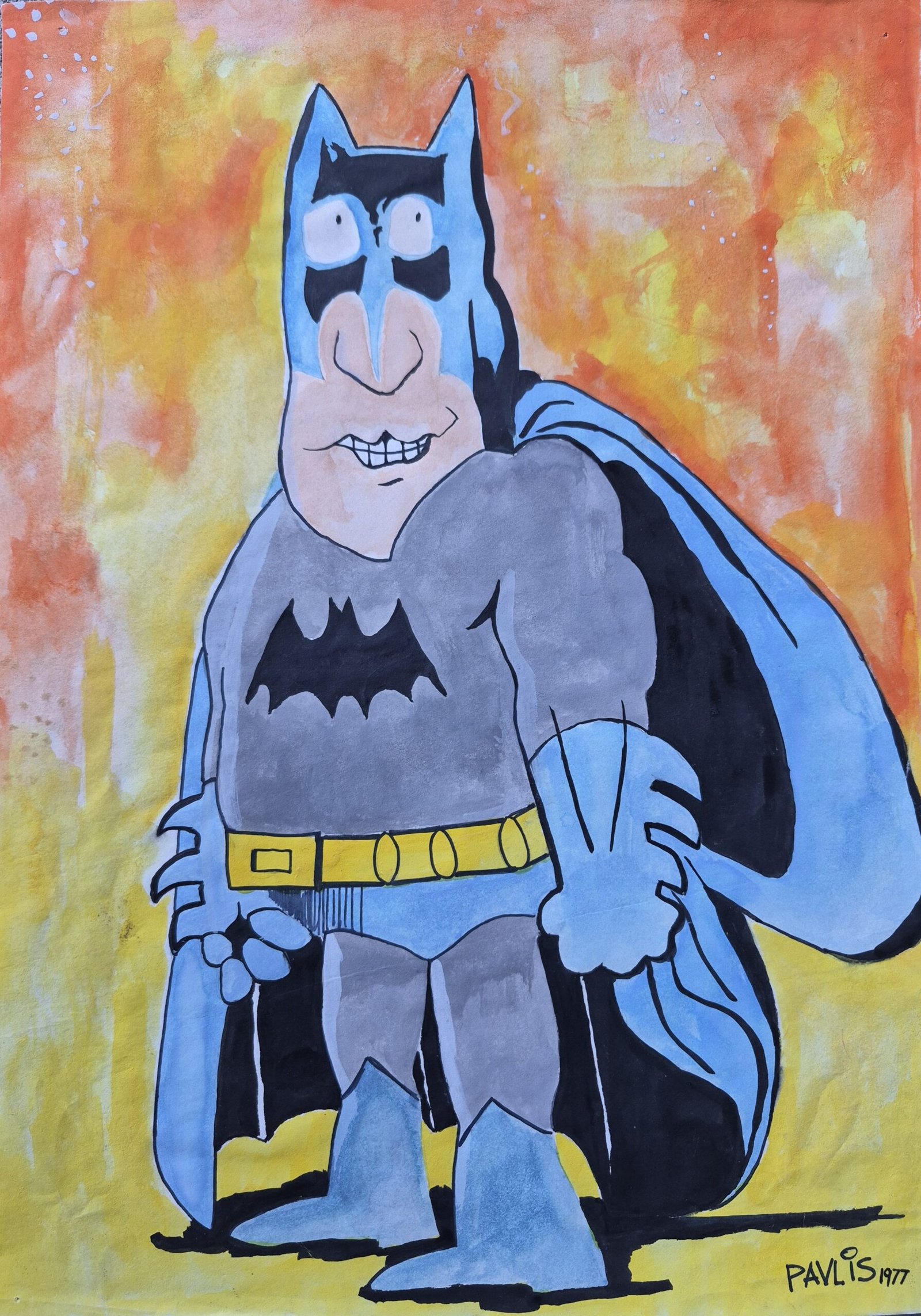 Batman Painting