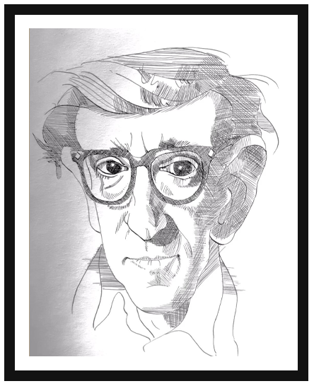 Portrait of Woody Allen